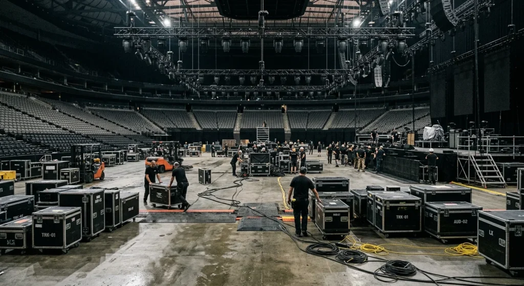 Tommy Lee net worth arena tour setup