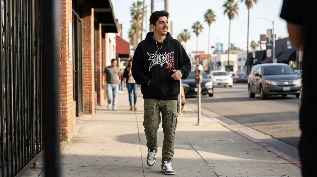 FaZe Rug net worth casual outdoor photo