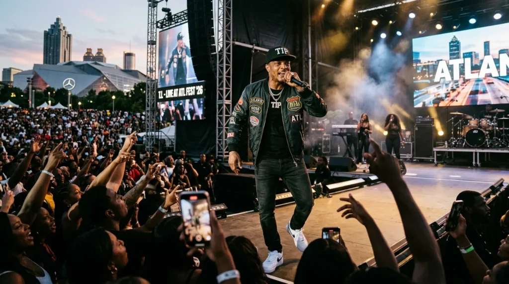 T.I. net worth recent performance photo