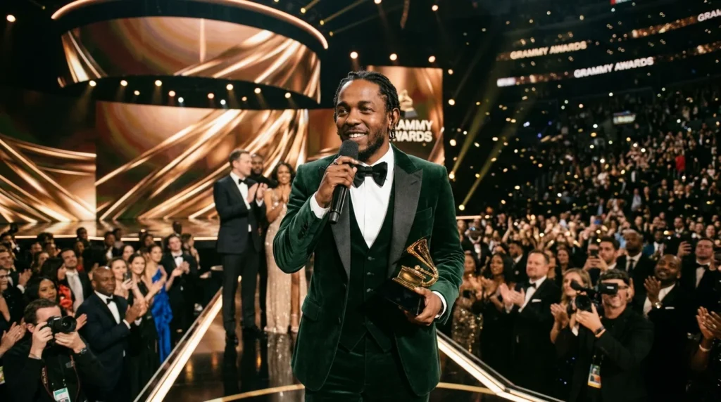Kendrick Lamar Grammy wins tied to his net worth