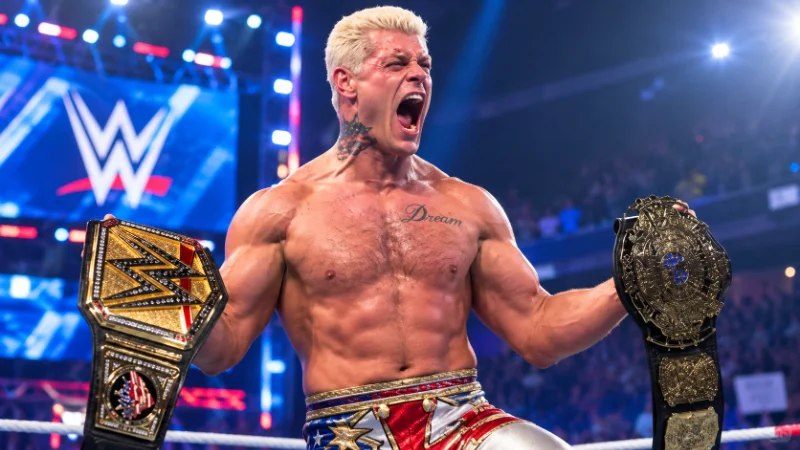 Cody Rhodes merchandise sales contributing to his net worth