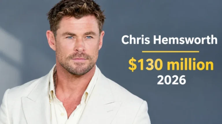 Chris Hemsworth arriving at a film premiere in a navy suit