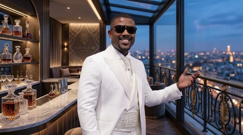 Ray J wrapping his hands in a boxing gym ahead of his 2026 fight